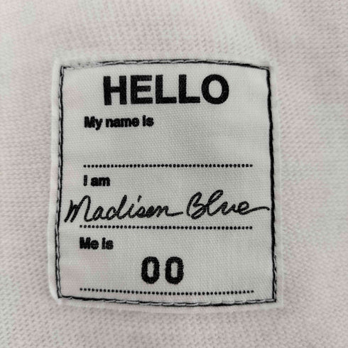 マディソンブルー MADISONBLUE BI-COLOR LONG SLEEVE TEE レディース JPN:XS