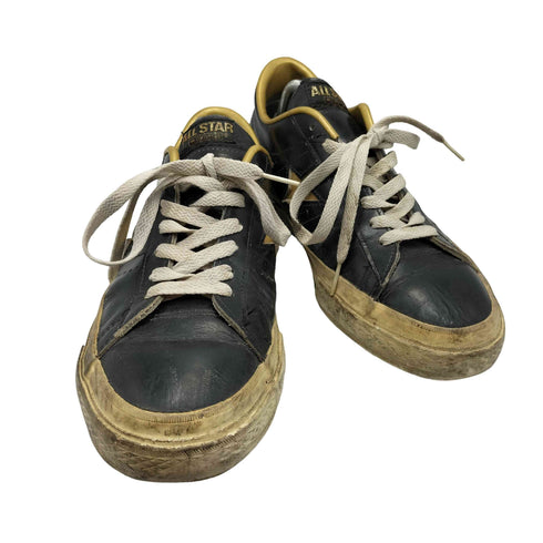 コンバース CONVERSE 日本製 ONE SATR J OX ALL BLACK GOLD ワンスター メンズ CONVERSE:9
