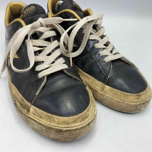 コンバース CONVERSE 日本製 ONE SATR J OX ALL BLACK GOLD ワンスター メンズ CONVERSE:9
