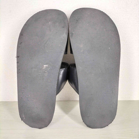 チャールズキース CHARLES & KEITH Gabine Buckled Leather Slides ガビーヌバックル レザースライド ダブルストラップ レディース JPN:24.5