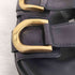 チャールズキース CHARLES & KEITH Gabine Buckled Leather Slides ガビーヌバックル レザースライド ダブルストラップ レディース JPN:24.5