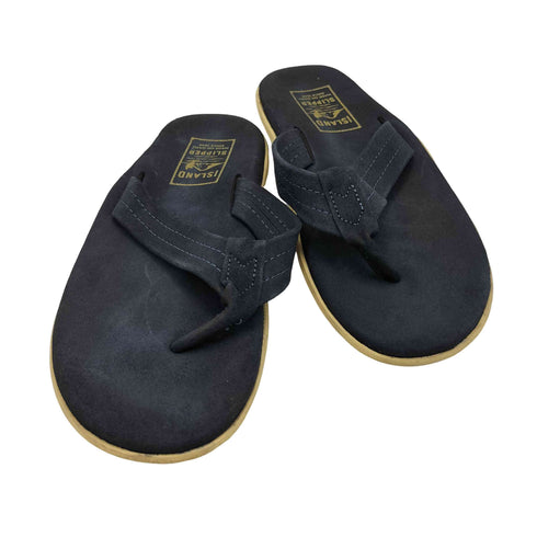 アイランドスリッパ ISLAND SLIPPER ISLAND PRO USA HAWAI製 クッショニング スエード ビーチサンダル メンズ US:8