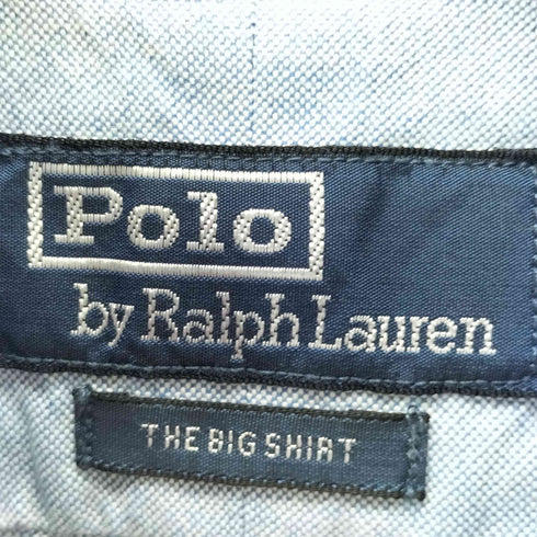 ポロバイラルフローレン Polo by RALPH LAUREN THE BIG SHIRT ボタンダウンシャツ メンズ JPN:S