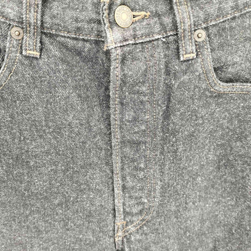 リーバイス Levis 80S 89年製 05月 ボタン裏653 501 先染めブラックデニムパンツ ミントコンディション メンズ W32 L34