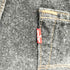 リーバイス Levis 80S 89年製 05月 ボタン裏653 501 先染めブラックデニムパンツ ミントコンディション メンズ W32 L34