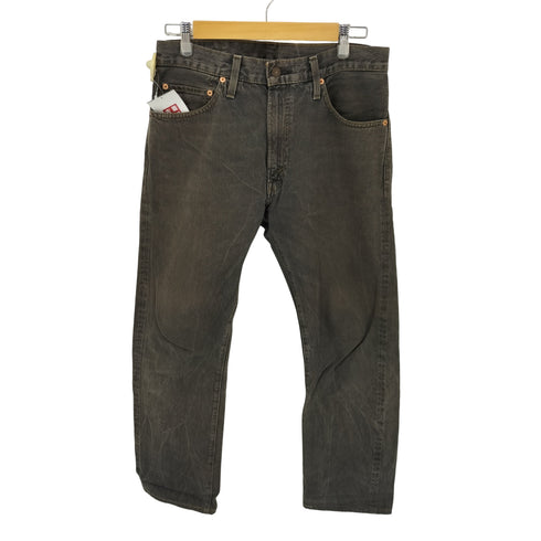 リーバイスヴィンテージクロージング Levis Vintage Clothing 復刻BIGE 505-0217 ブラックデニムパンツ メンズ W33 L32