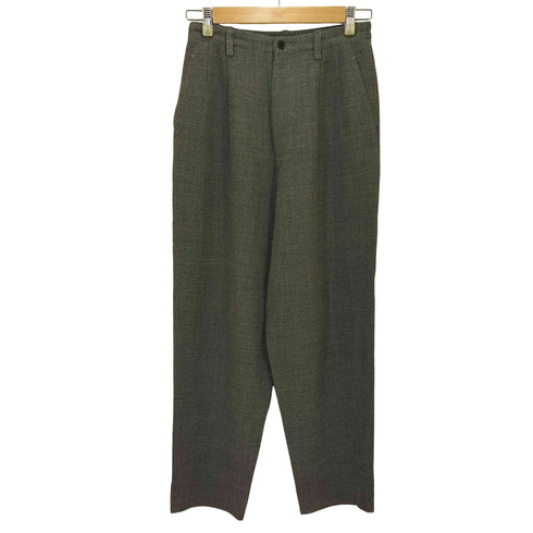 ヨシエイナバ YOSHIE INABA ワンタックウールパンツ レディース ONE SIZE 9