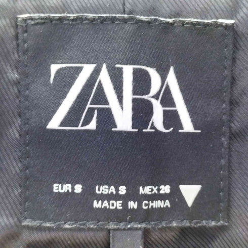 ザラ ZARA エコレザーテーラードジャケット レディース JPN:S