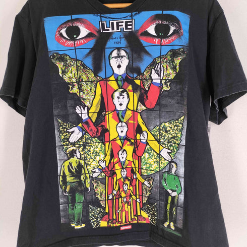 シュプリーム Supreme 19ss Gilbert & George LIFE Tee メンズ import:M
