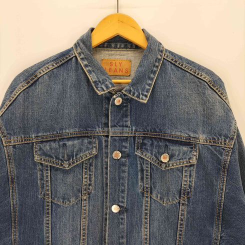 スライジーンズ SLY JEANS ルーズドルマンデニムジャケット レディース 2