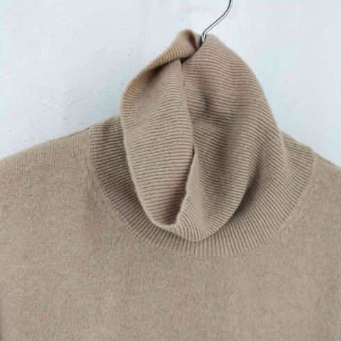 タカシマヤ TAKASHIMAYA カシミヤ100 タートルネックセーター レディース LL
