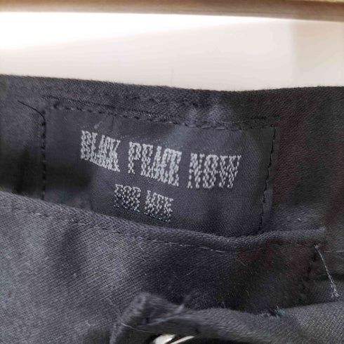 BLACK PEACH NOW フロントデザインフレアパンツ メンズ JPN:M