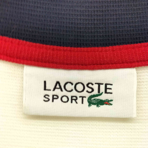 ラコステスポーツ LACOSTE SPORT 鹿の子 刺繍 半袖 ポロシャツ メンズ import:S