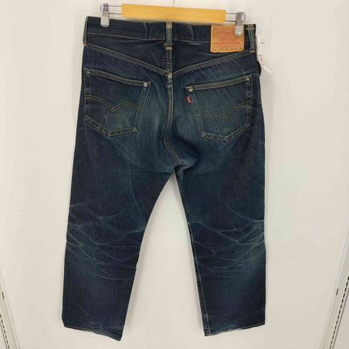 リーバイス Levis 90S 99年製 02月 ボタン裏555刻印 バレンシア 復刻BIGE 501XX 両色落ち ヒゲ ハチの巣 メンズ W34 L36