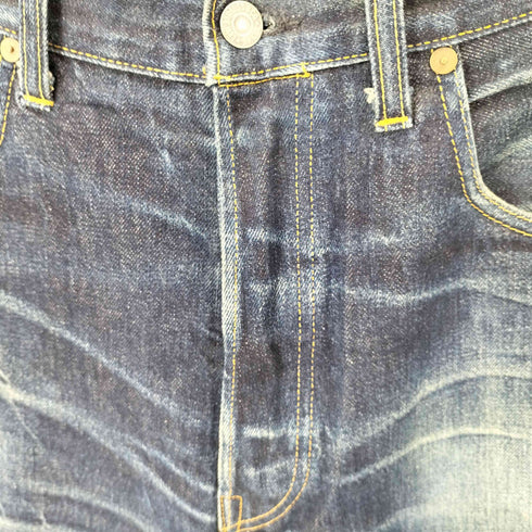 リーバイス Levis 90S 99年製 02月 ボタン裏555刻印 バレンシア 復刻BIGE 501XX 両色落ち ヒゲ ハチの巣 メンズ W34 L36
