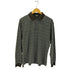 ナイツブリッジ KNIGHTSBRIDGE 総柄 L/S ニットポロシャツ メンズ