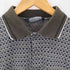 ナイツブリッジ KNIGHTSBRIDGE 総柄 L/S ニットポロシャツ メンズ