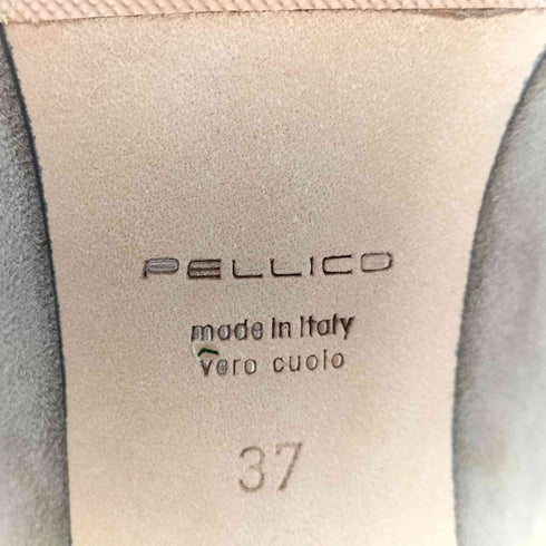 ペリーコ PELLICO バックジップ スウェードショートブーツ レディース JPN:37