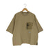アンドワンダー and wander heavy cotton pocket HS T ヘビー コットン ポケット ハーフスリーブ Tシャツ メンズ JPN:M