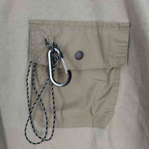 アンドワンダー and wander heavy cotton pocket HS T ヘビー コットン ポケット ハーフスリーブ Tシャツ メンズ JPN:M