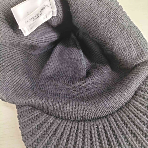 キジマタカユキ KIJIMA TAKAYUKI 23aw WOOL KNIT EAR CAP メンズ