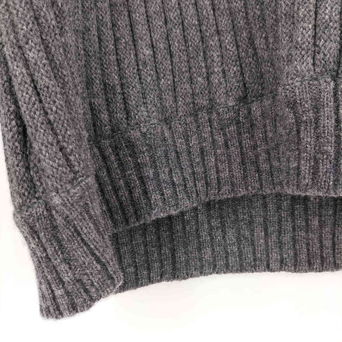 キャサリンハムネットロンドン KATHARINE HAMNETT LONDON 丸襟 リブニット セータ― メンズ import:M