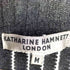 キャサリンハムネットロンドン KATHARINE HAMNETT LONDON 丸襟 リブニット セータ― メンズ import:M