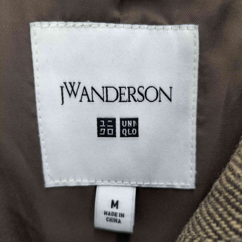 ユニクロジェイダブリューアンダーソン UNIQLO JW ANDERSON ツイードコート レディース M