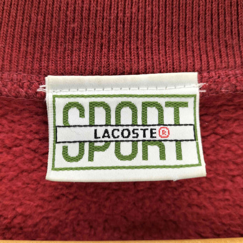 ラコステ LACOSTE ワニ刺しゅうVネックスウェット メンズ JPN:3