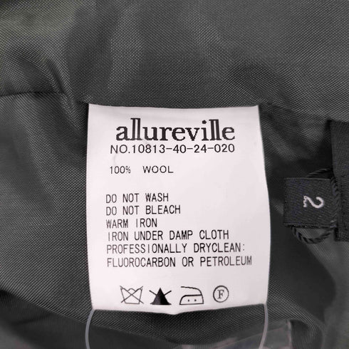 アルアバイル allureville 半袖チェックワンピース レディース 2
