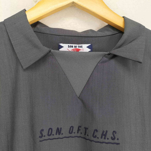 サノバチーズ SON OF THE CHEESE V RIB P/O JKT メンズ JPN:S