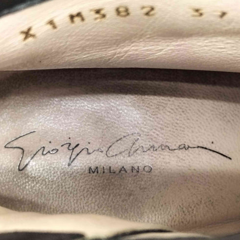 ジョルジオアルマーニ Giorgio Armani トゥ切替ヌバックブーティ レディース 37