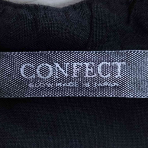 ネストローブコンフェクト nest Robe CONFECT リネン 七分袖 バンドカラーシャツ メンズ JPN:3