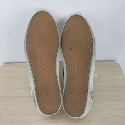 ゴールデングース GOLDEN GOOSE MIDSTAR SNEAKER ユーズド加工レオパードコンビネーションスニーカー レディース JPN:39