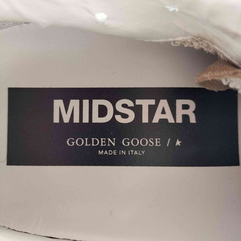 ゴールデングース GOLDEN GOOSE MIDSTAR SNEAKER ユーズド加工レオパードコンビネーションスニーカー レディース JPN:39