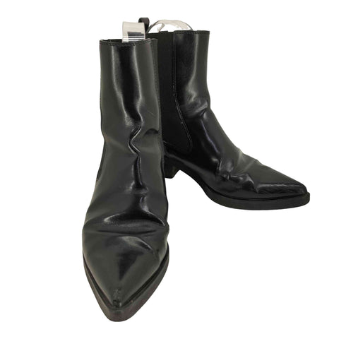 ステラマッカートニー STELLA McCARTNEY サイドゴアヒールショートブーツ レディース 36 1/2