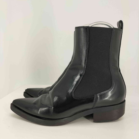 ステラマッカートニー STELLA McCARTNEY サイドゴアヒールショートブーツ レディース 36 1/2