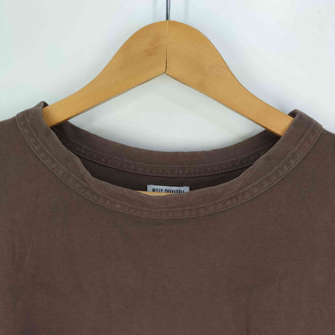 ウィリーチャバリア WILLY CHAVARRIA コットン ロングスリーブ Tシャツ メンズ import:M
