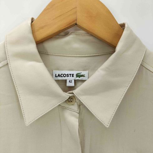 ラコステ LACOSTE ベルト付きテンセルワンピース レディース EUR:42