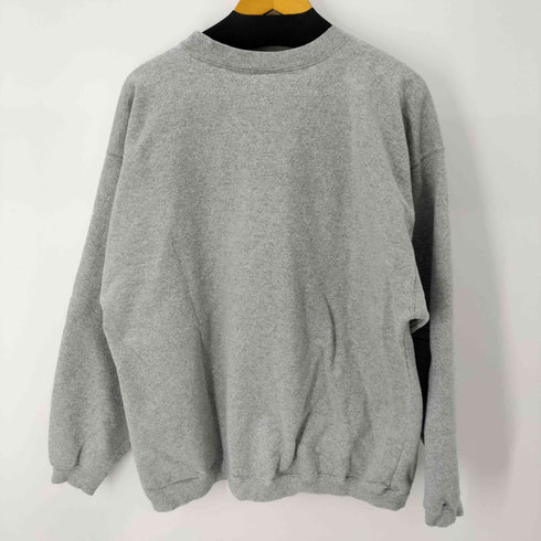90S MADE IN USA フロントワッペンデザインクルーネックスウェット メンズ import:XL