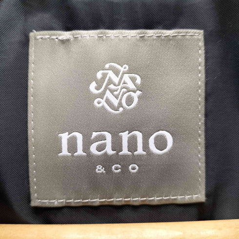 ナノユニバース NANO universe 河田フェザー ダウンジャケット メンズ JPN:M