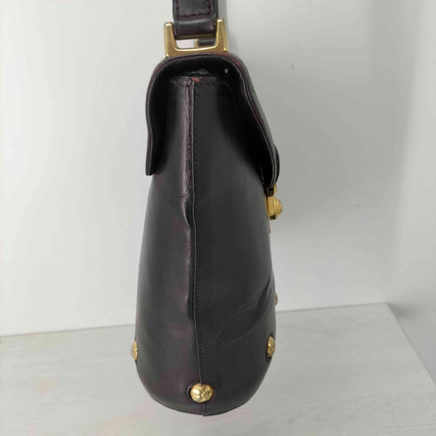 サルヴァトーレフェラガモ Salvatore Ferragamo デザインレザーショルダーバッグ レディース