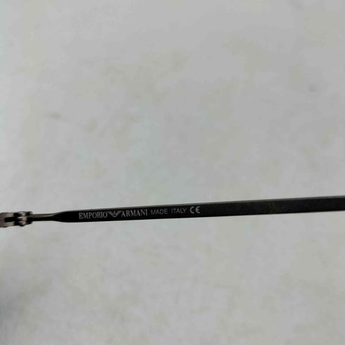 エンポリオアルマーニ EMPORIO ARMANI イタリア製 レンズ ロゴプリント ラウンド サングラス メンズ S 815 140