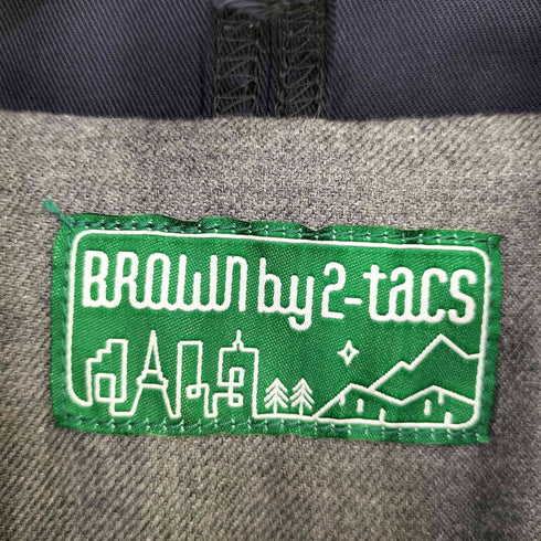 ブラウンバイツータックス BROWN by 2-tacs COACH ガスボイルギャバ コットンギャバ コーチジャケット メンズ JPN:L