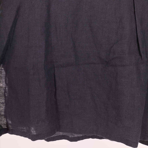 エンジニアードガーメンツ Engineered Garments リネンコットン バンドカラー ハーフボタンシャツ メンズ import:S