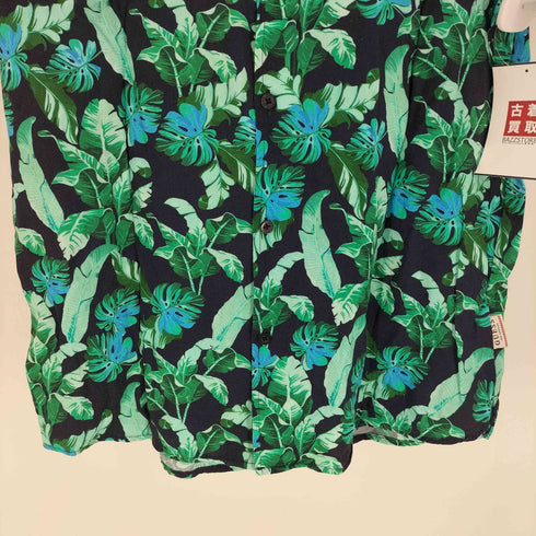 ゲス GUESS REGULAR FIT Resort S/S Shirt レーヨン リゾート シャツ メンズ import:S