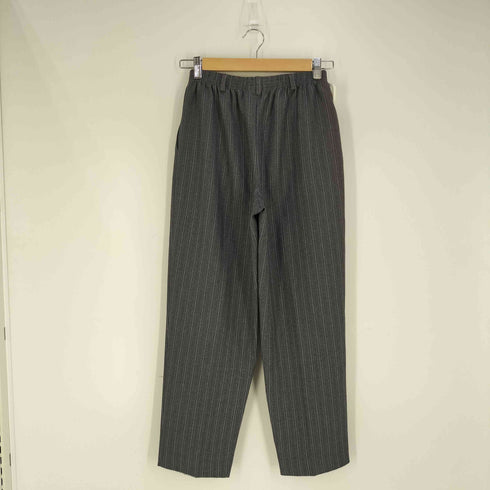 アルフレッドダナー ALFRED DUNNER USA製 ストライプ イージーテーパードパンツ レディース 6