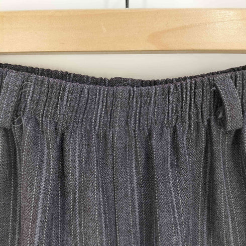アルフレッドダナー ALFRED DUNNER USA製 ストライプ イージーテーパードパンツ レディース 6