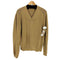 Fabrizio Del Carlo MADE IN ITALY Vネックコットンニット メンズ import:S