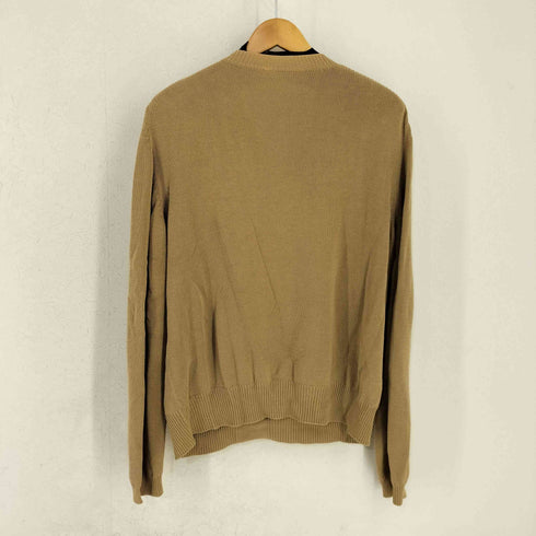 Fabrizio Del Carlo MADE IN ITALY Vネックコットンニット メンズ import:S